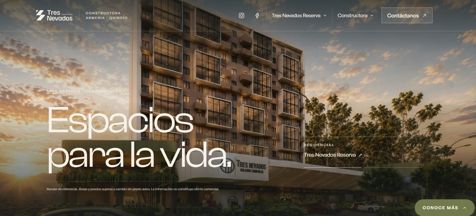 Tres Nevados — constructora en Armenia, Quindío